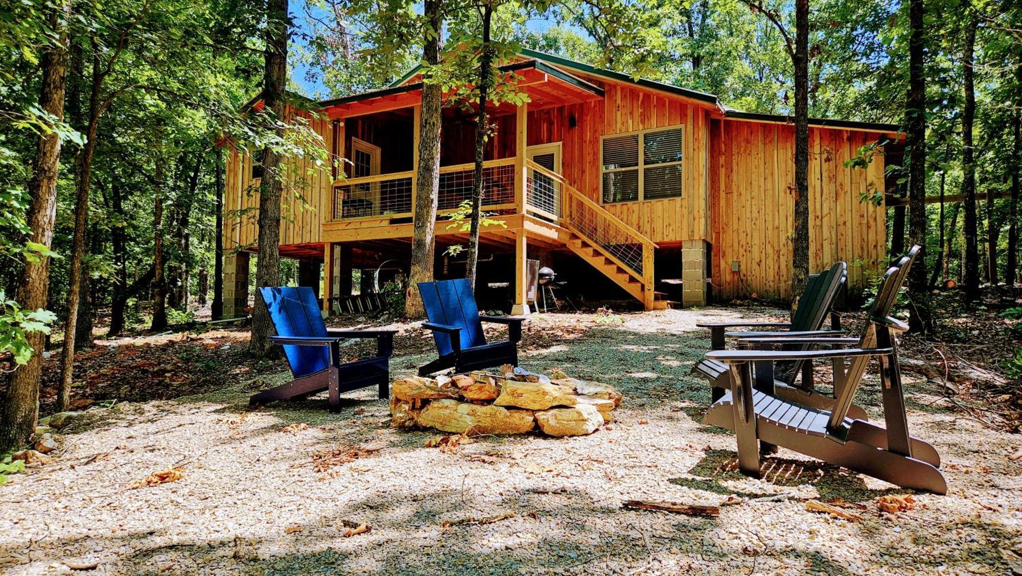 Hideaway Cabin Near Mammoth Springs, Ark 外观 照片