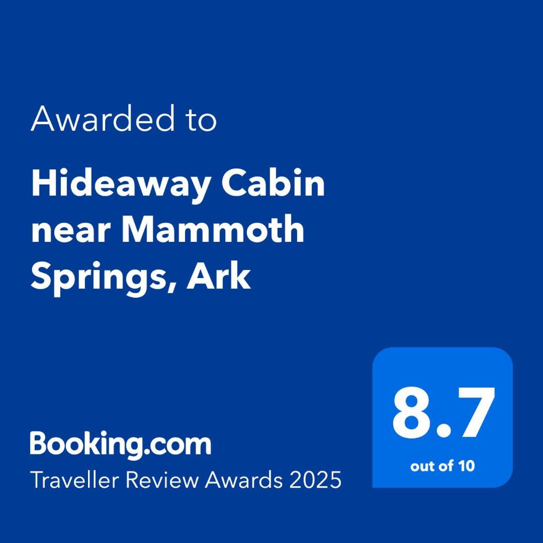 Hideaway Cabin Near Mammoth Springs, Ark 外观 照片
